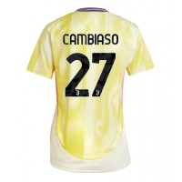 Juventus Andrea Cambiaso #27 Udebanetrøje Dame 2024-25 Kortærmet